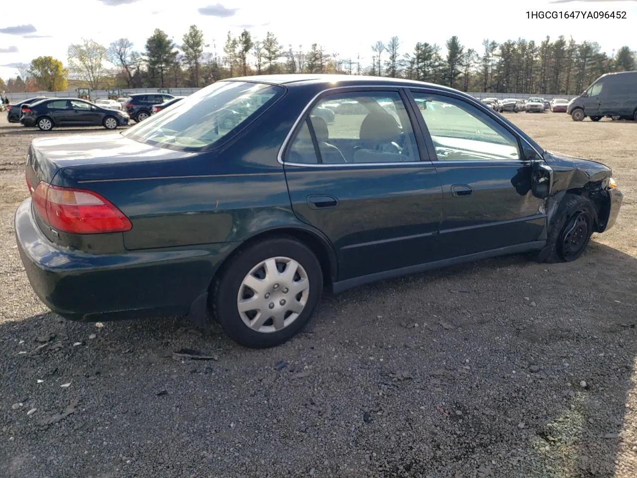 2000 Honda Accord Lx VIN: 1HGCG1647YA096452 Lot: 80519354