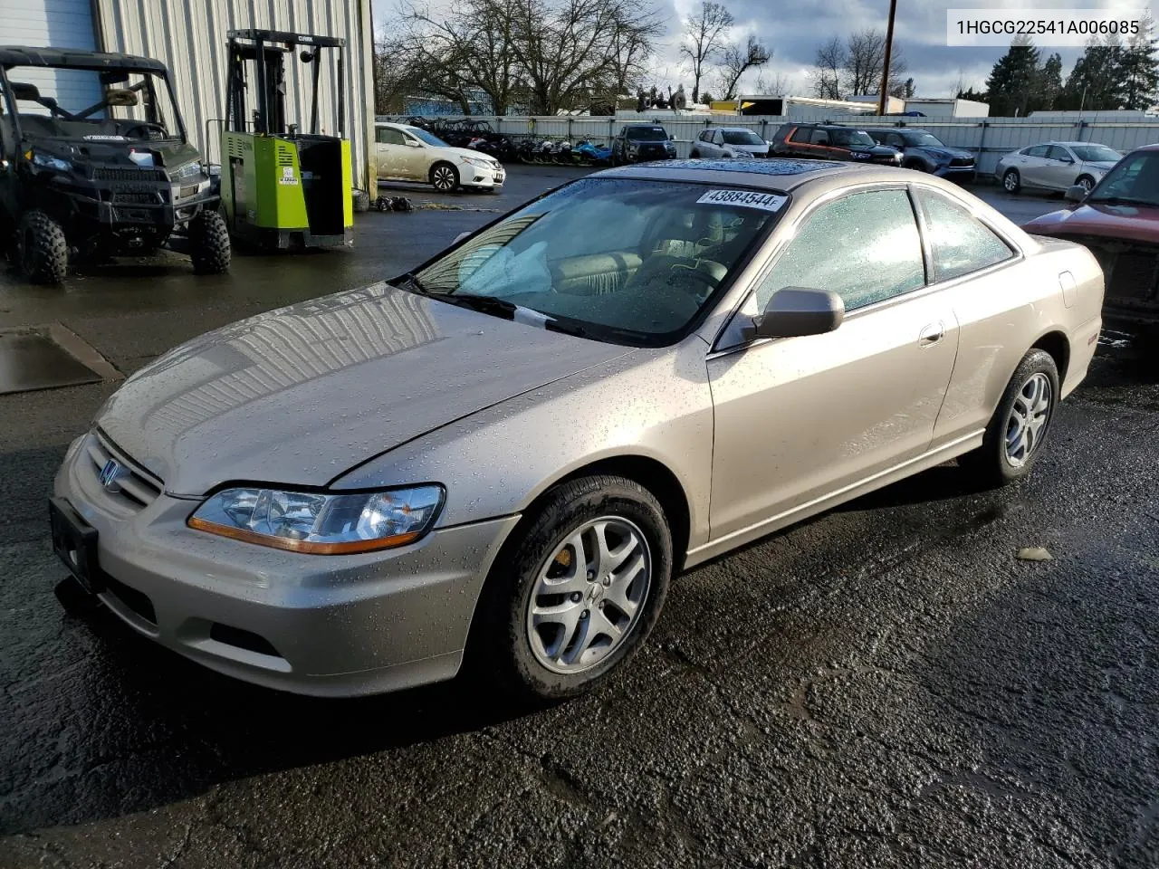 2001 Honda Accord Ex VIN: 1HGCG22541A006085 Lot: 43884544