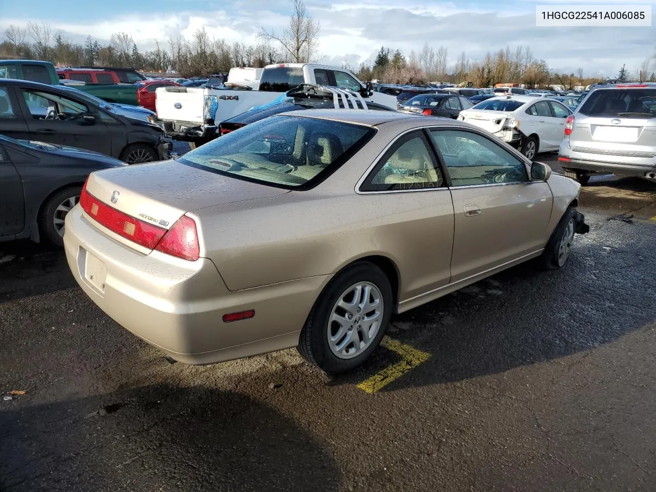 2001 Honda Accord Ex VIN: 1HGCG22541A006085 Lot: 43884544