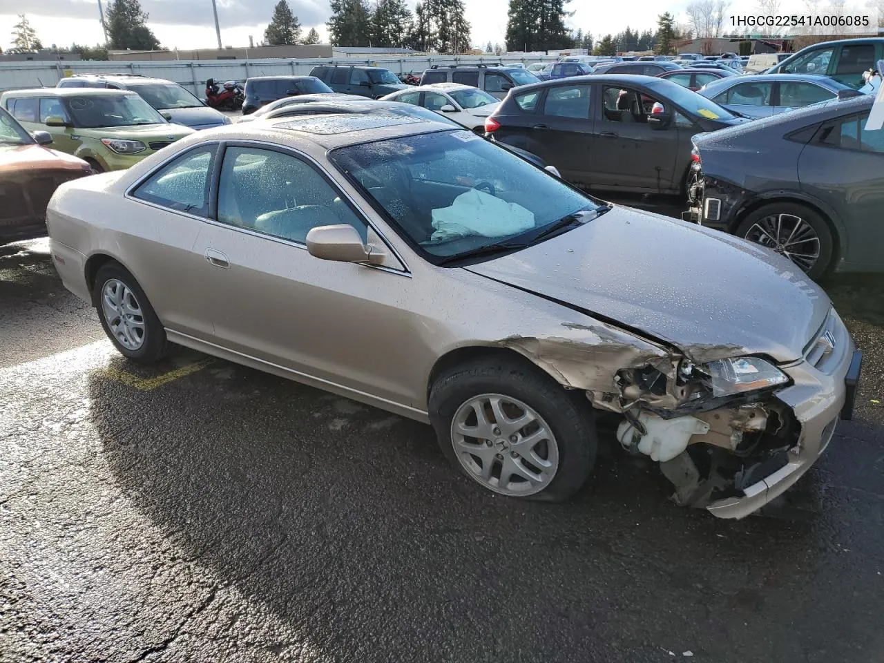 2001 Honda Accord Ex VIN: 1HGCG22541A006085 Lot: 43884544