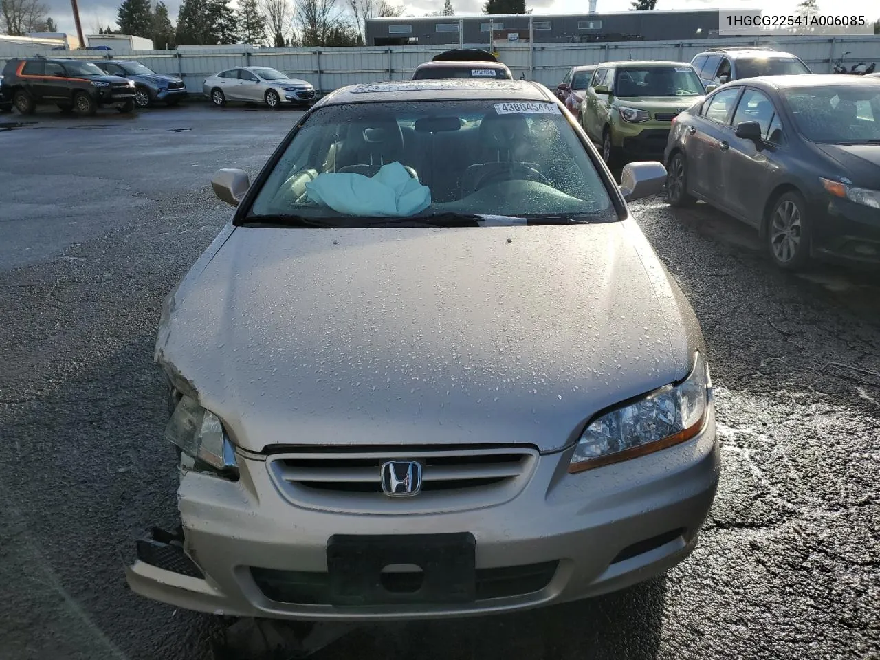 2001 Honda Accord Ex VIN: 1HGCG22541A006085 Lot: 43884544