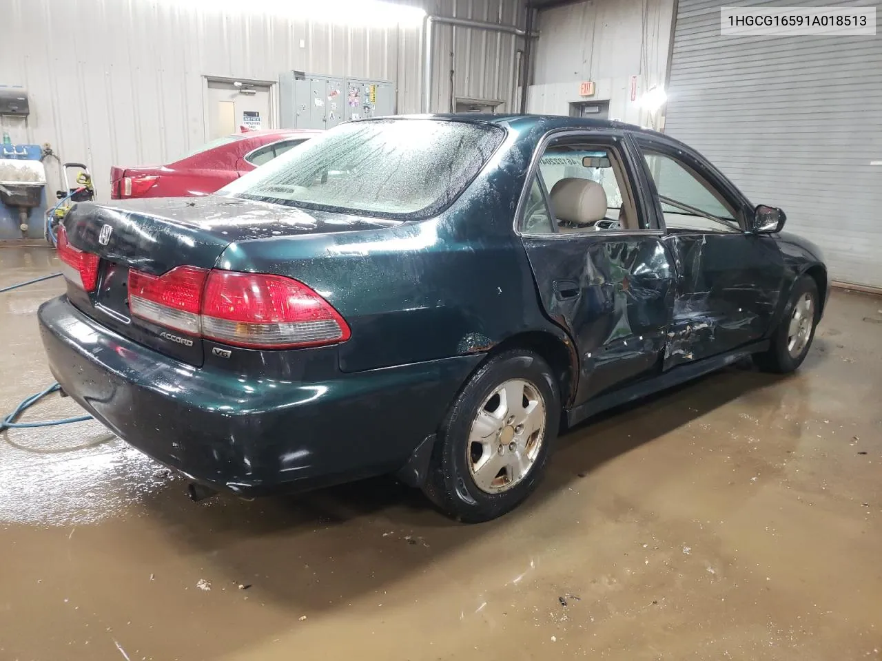 2001 Honda Accord Ex VIN: 1HGCG16591A018513 Lot: 46122204