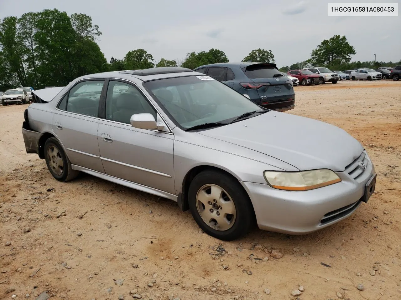 1HGCG16581A080453 2001 Honda Accord Ex