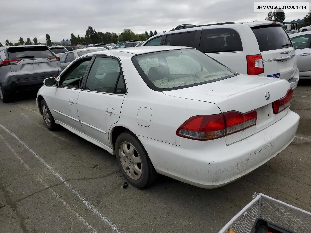 2001 Honda Accord Ex VIN: JHMCG66001C004714 Lot: 54647374