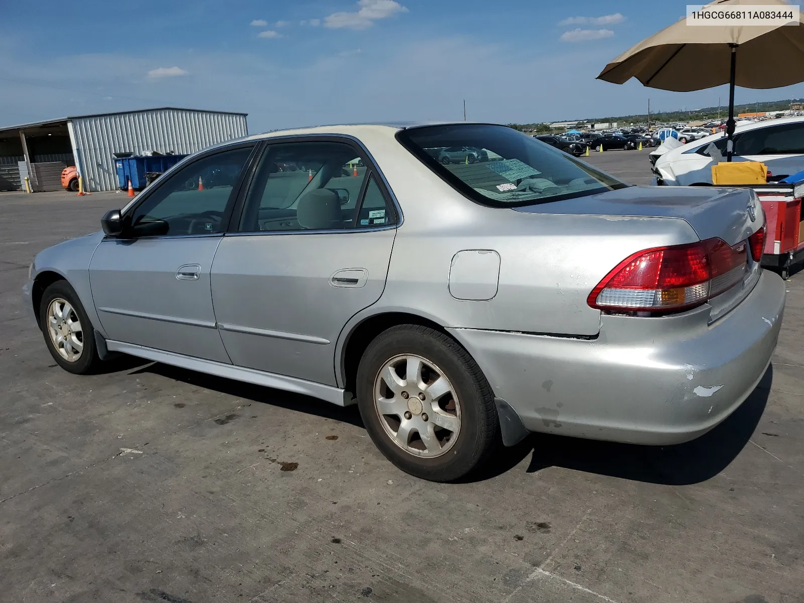 2001 Honda Accord Ex VIN: 1HGCG66811A083444 Lot: 63478294