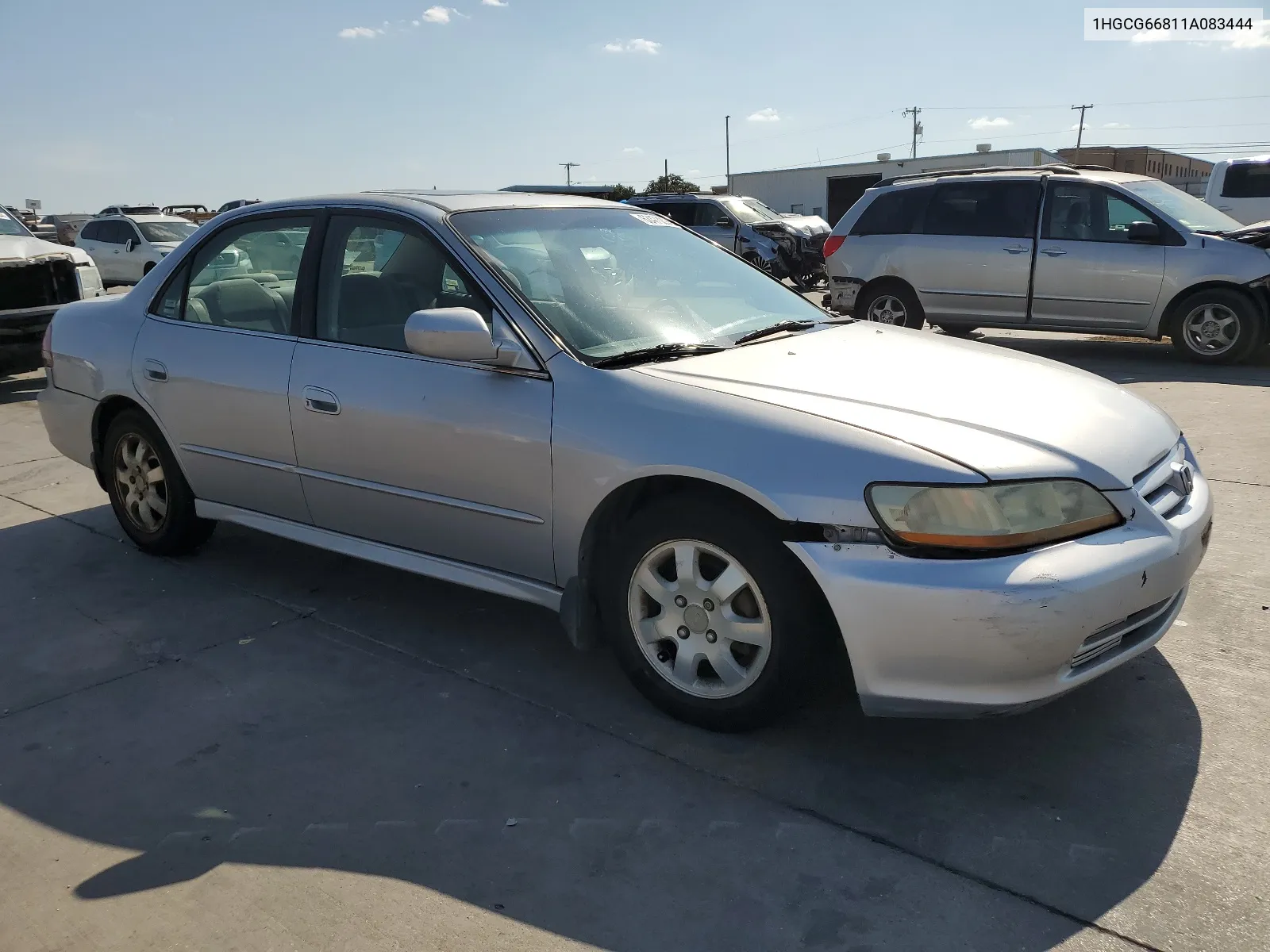 2001 Honda Accord Ex VIN: 1HGCG66811A083444 Lot: 63478294