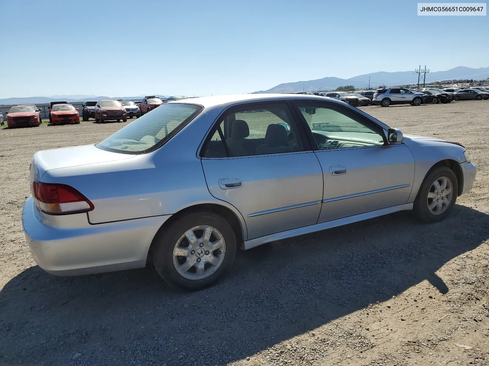 2001 Honda Accord Ex VIN: JHMCG56651C009647 Lot: 65451044