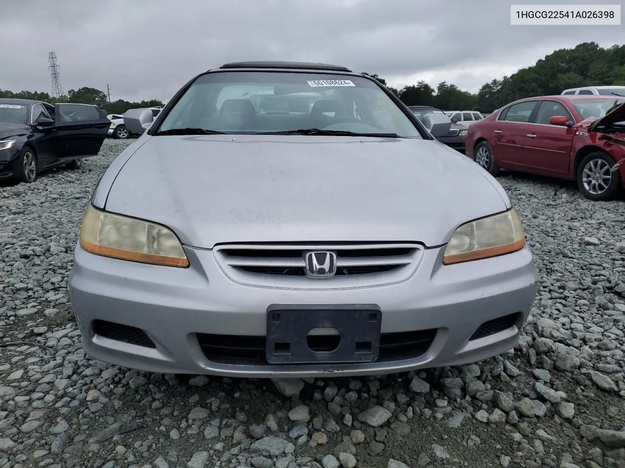 2001 Honda Accord Ex VIN: 1HGCG22541A026398 Lot: 66108624