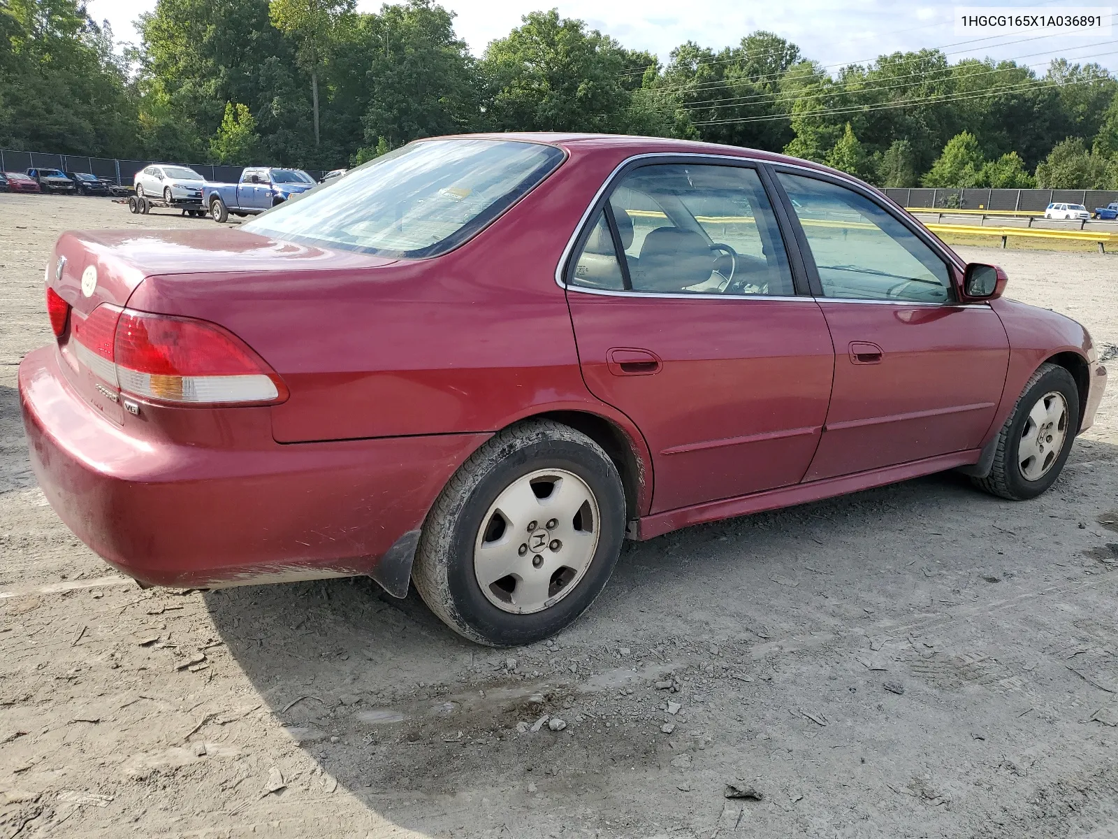 2001 Honda Accord Ex VIN: 1HGCG165X1A036891 Lot: 67052014