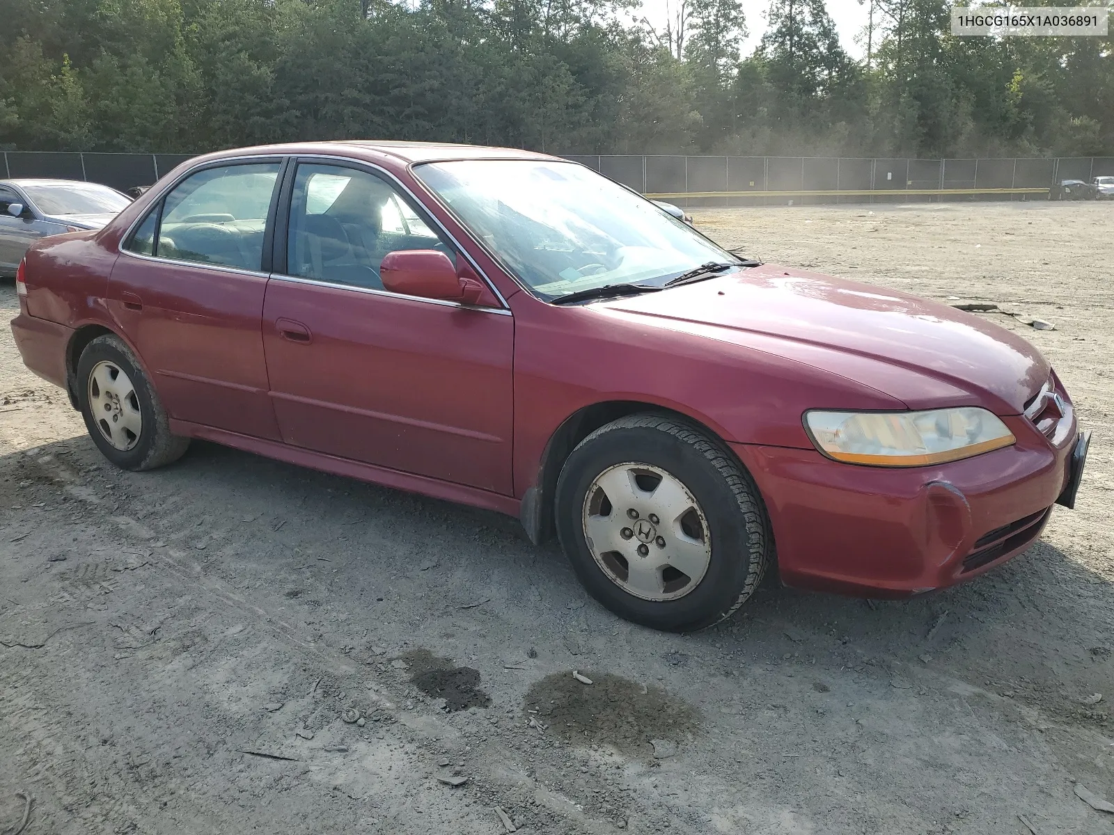 1HGCG165X1A036891 2001 Honda Accord Ex