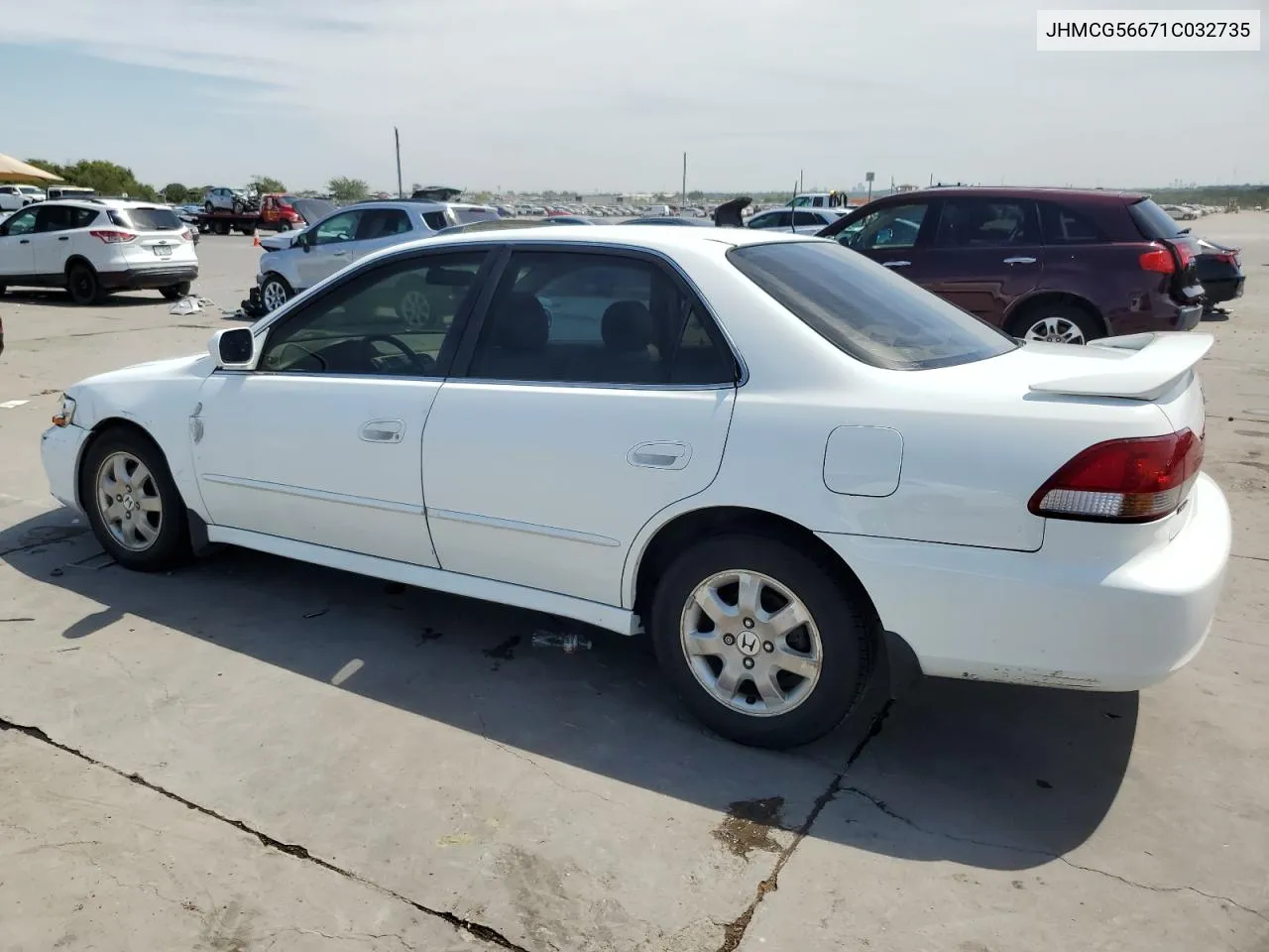 2001 Honda Accord Ex VIN: JHMCG56671C032735 Lot: 67553984