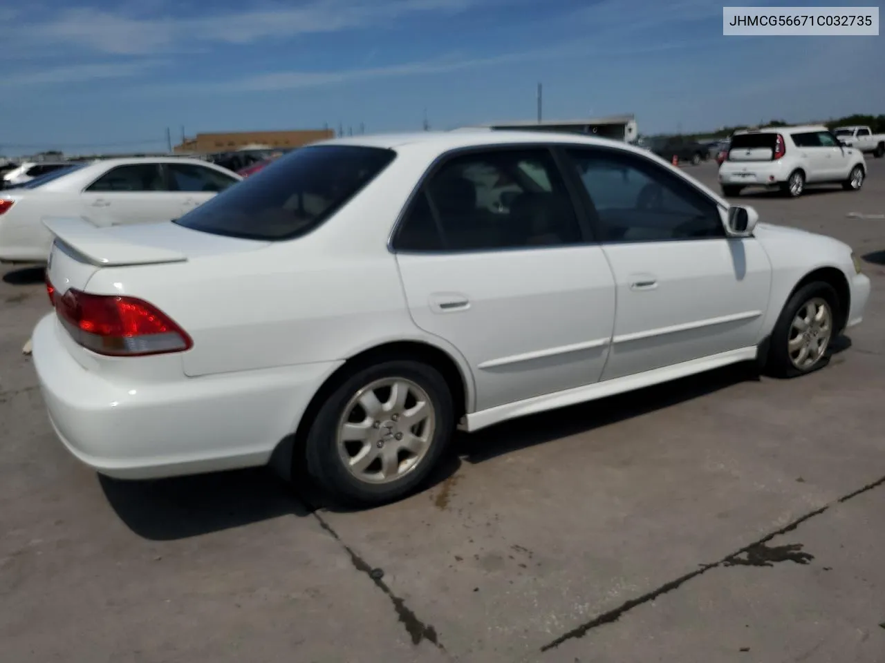 2001 Honda Accord Ex VIN: JHMCG56671C032735 Lot: 67553984