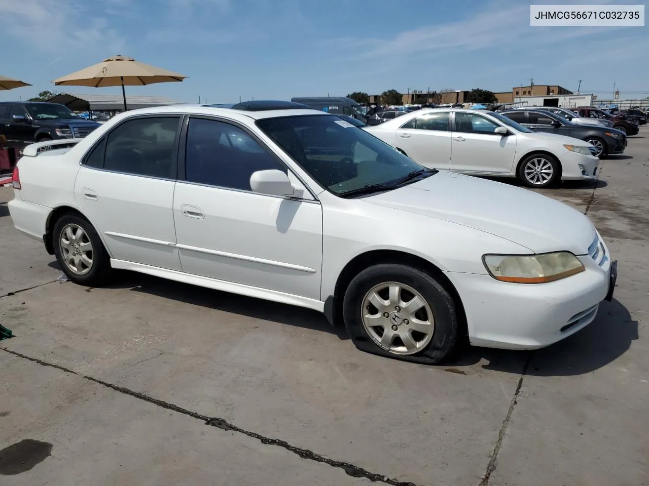 2001 Honda Accord Ex VIN: JHMCG56671C032735 Lot: 67553984