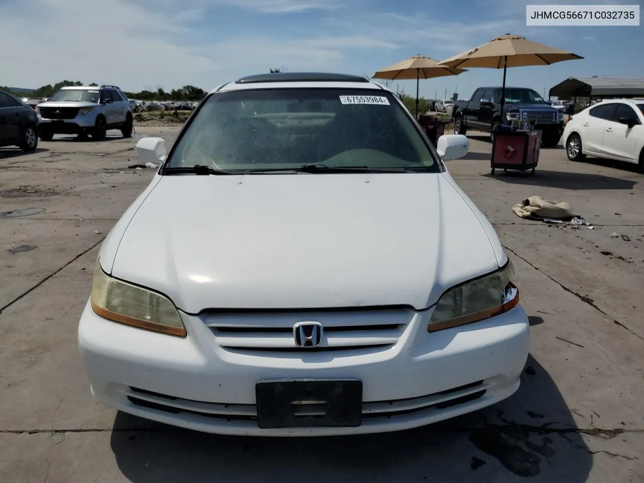 2001 Honda Accord Ex VIN: JHMCG56671C032735 Lot: 67553984