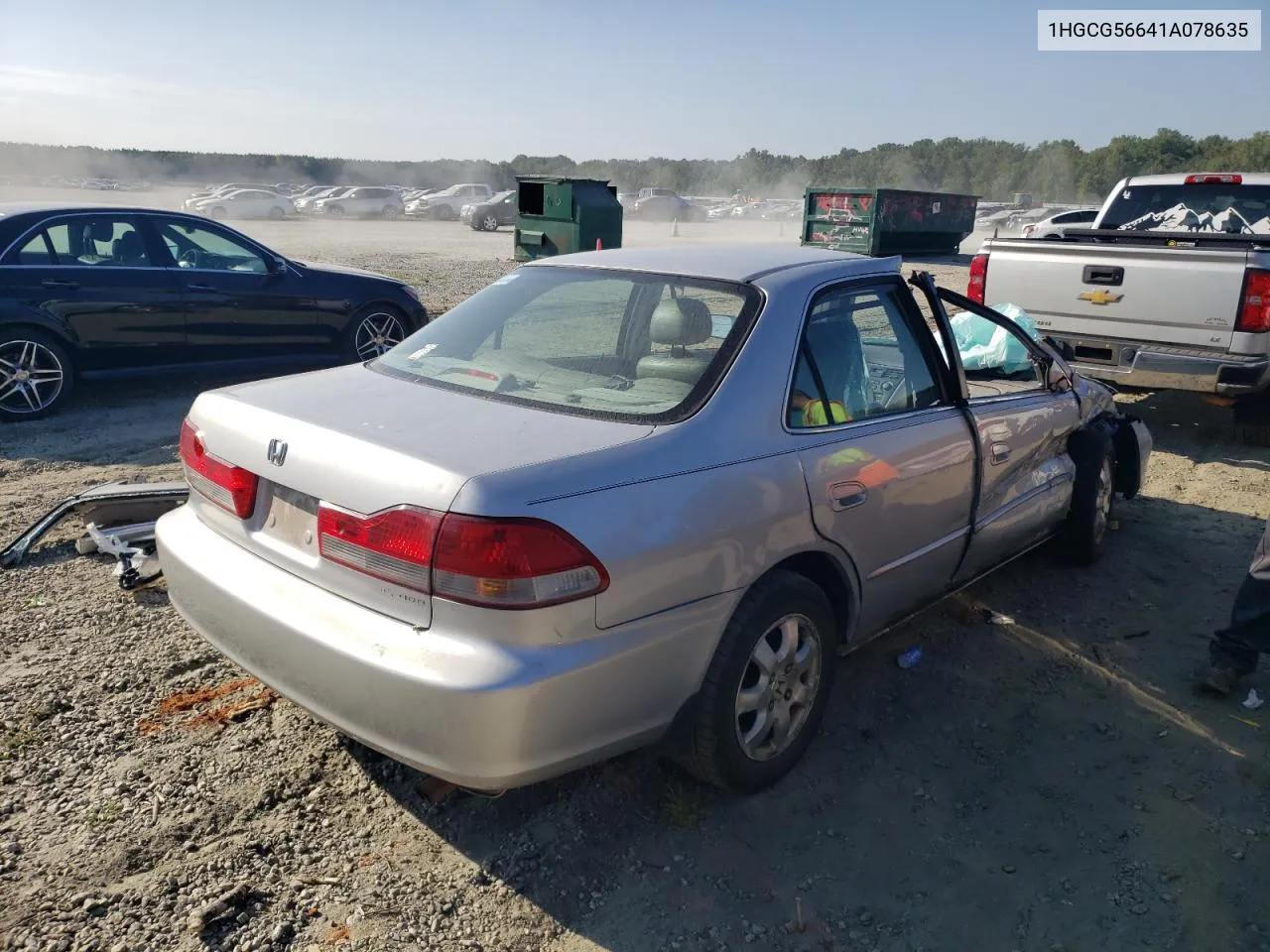 1HGCG56641A078635 2001 Honda Accord Ex