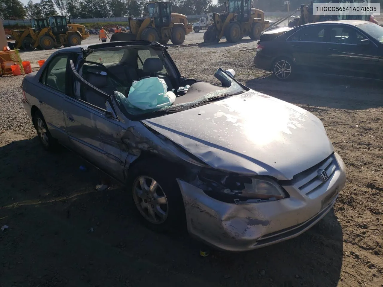 1HGCG56641A078635 2001 Honda Accord Ex