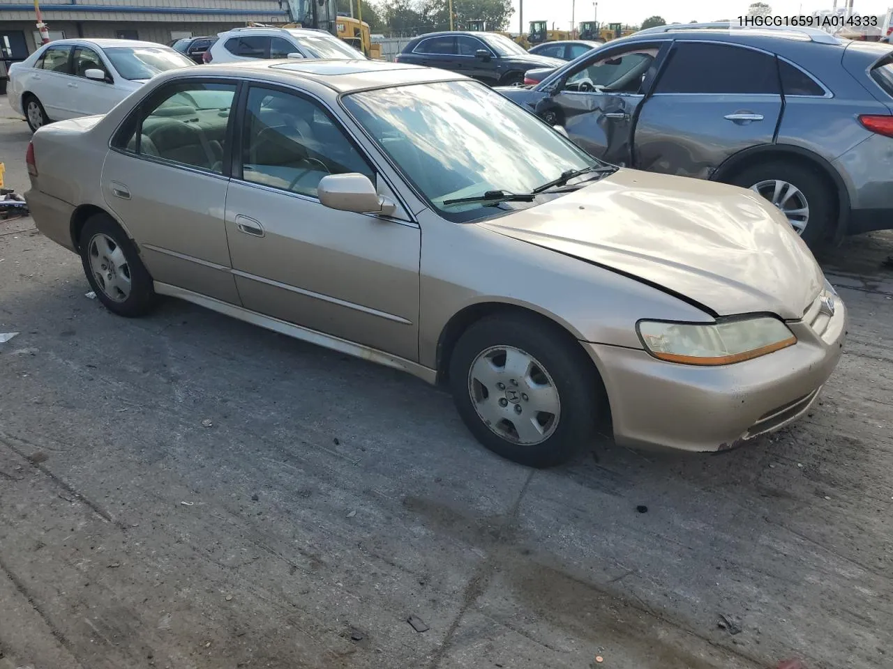 1HGCG16591A014333 2001 Honda Accord Ex