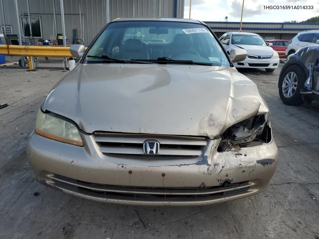 2001 Honda Accord Ex VIN: 1HGCG16591A014333 Lot: 68097114