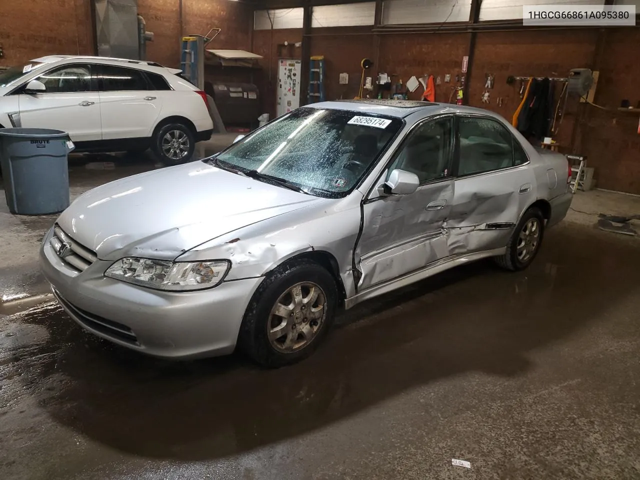 1HGCG66861A095380 2001 Honda Accord Ex