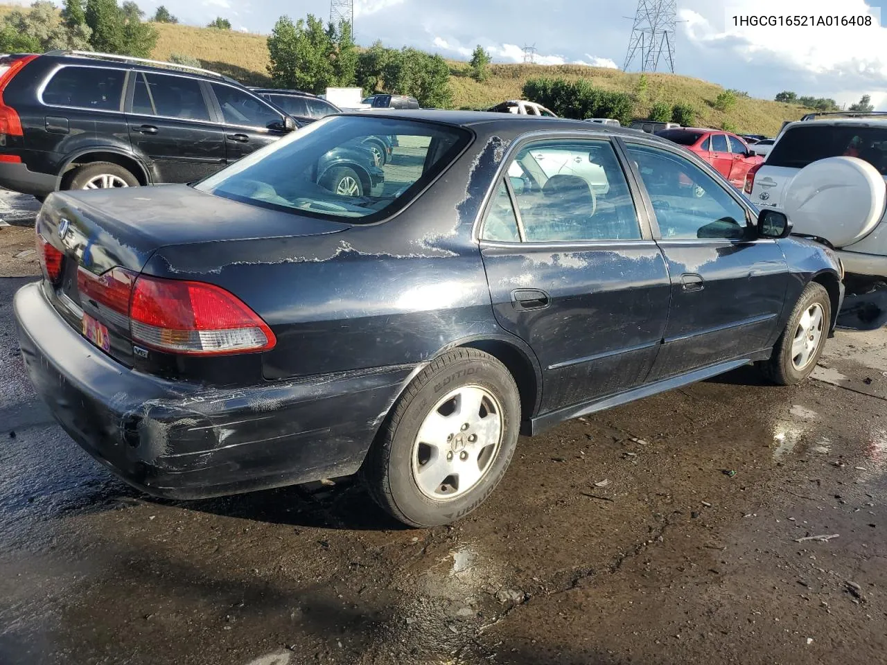 2001 Honda Accord Ex VIN: 1HGCG16521A016408 Lot: 68338004