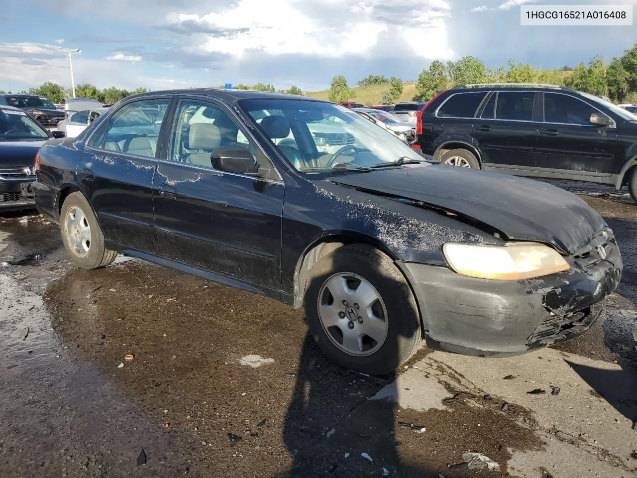 2001 Honda Accord Ex VIN: 1HGCG16521A016408 Lot: 68338004