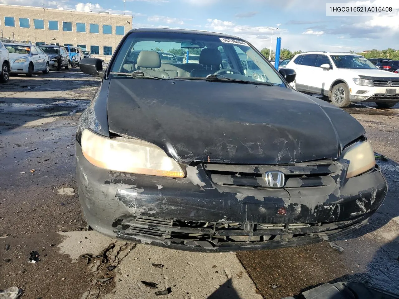 2001 Honda Accord Ex VIN: 1HGCG16521A016408 Lot: 68338004