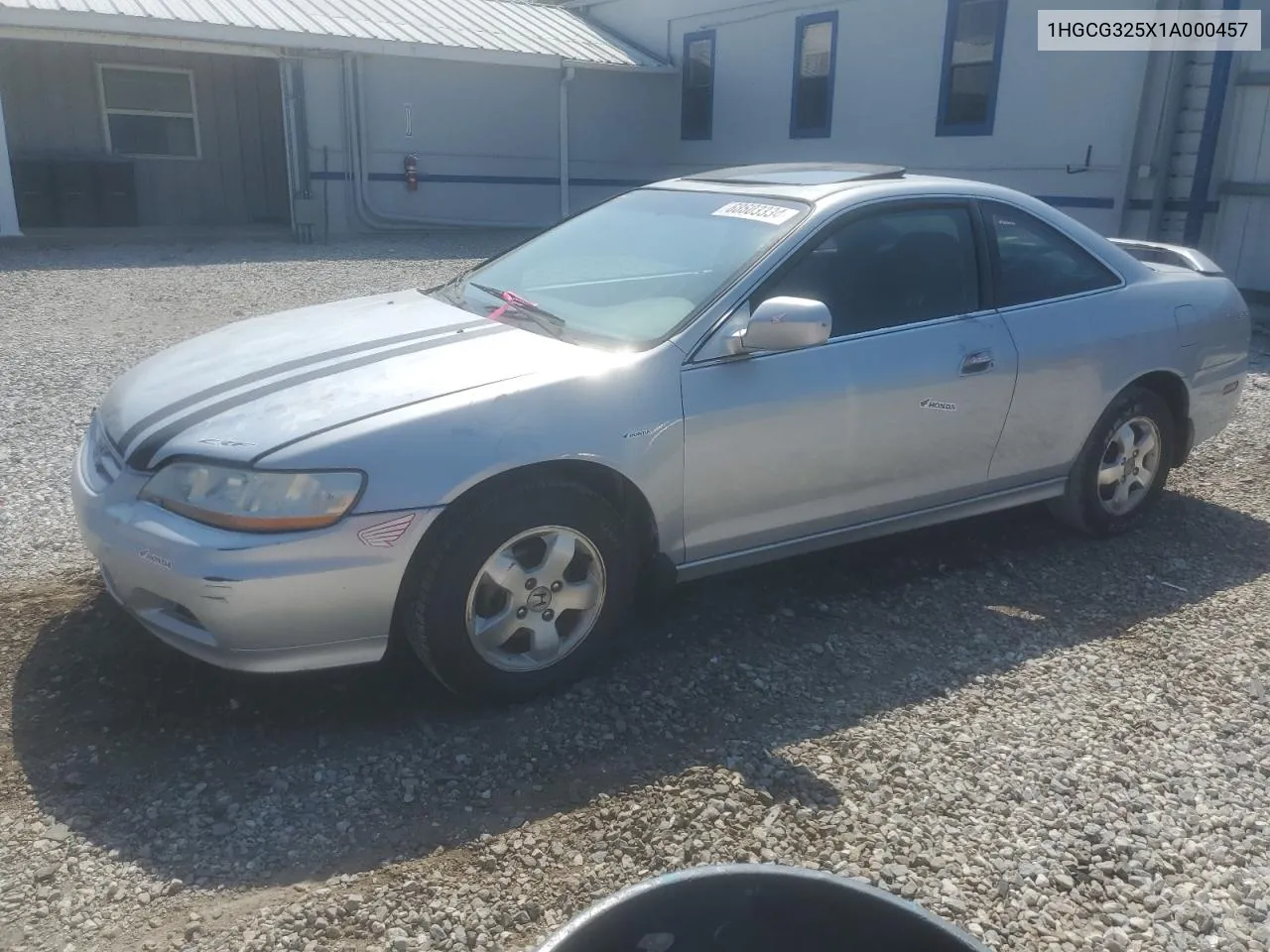 2001 Honda Accord Ex VIN: 1HGCG325X1A000457 Lot: 68603334