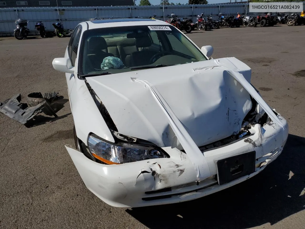 1HGCG16521A082439 2001 Honda Accord Ex