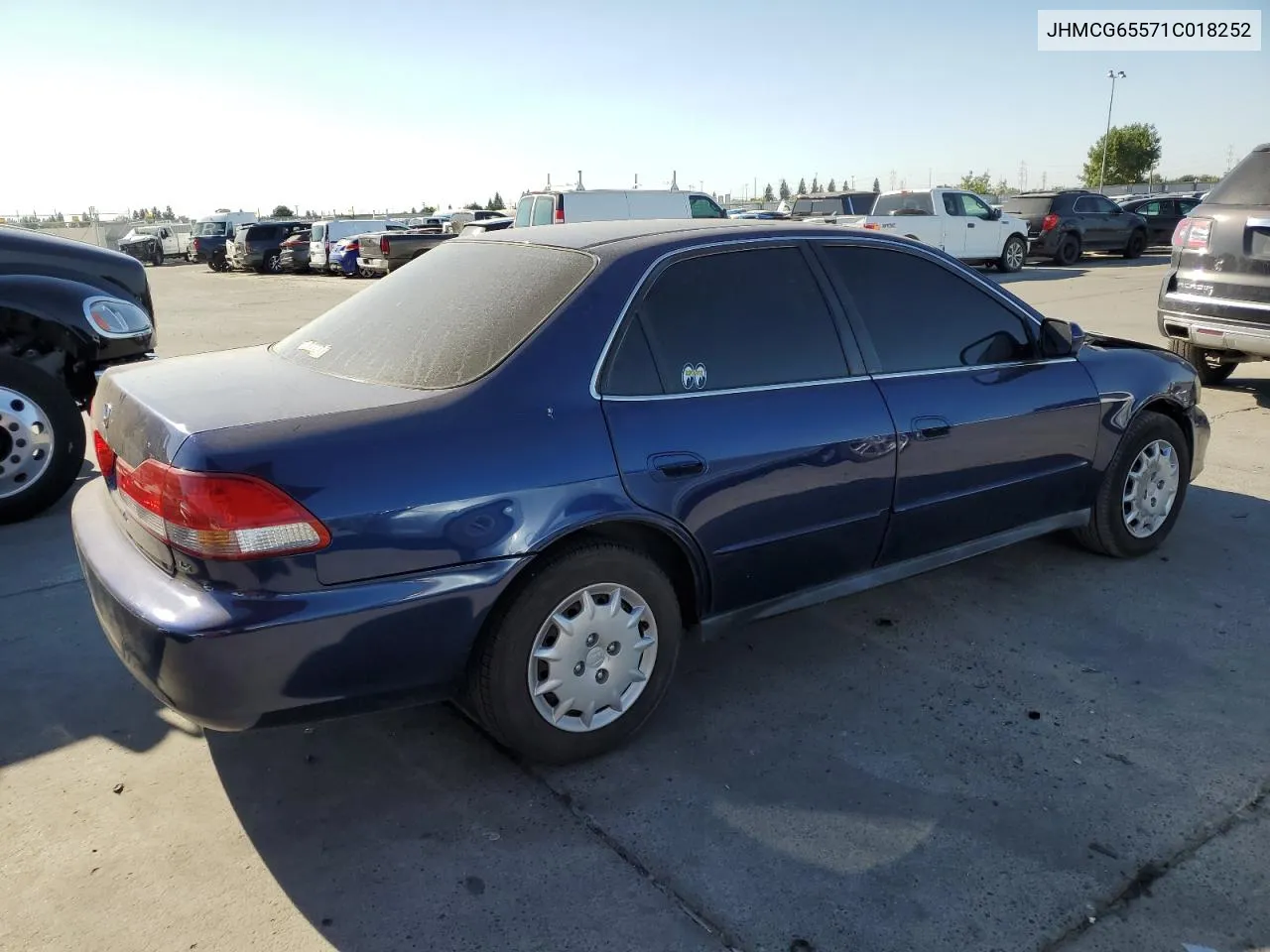 2001 Honda Accord Lx VIN: JHMCG65571C018252 Lot: 69106824