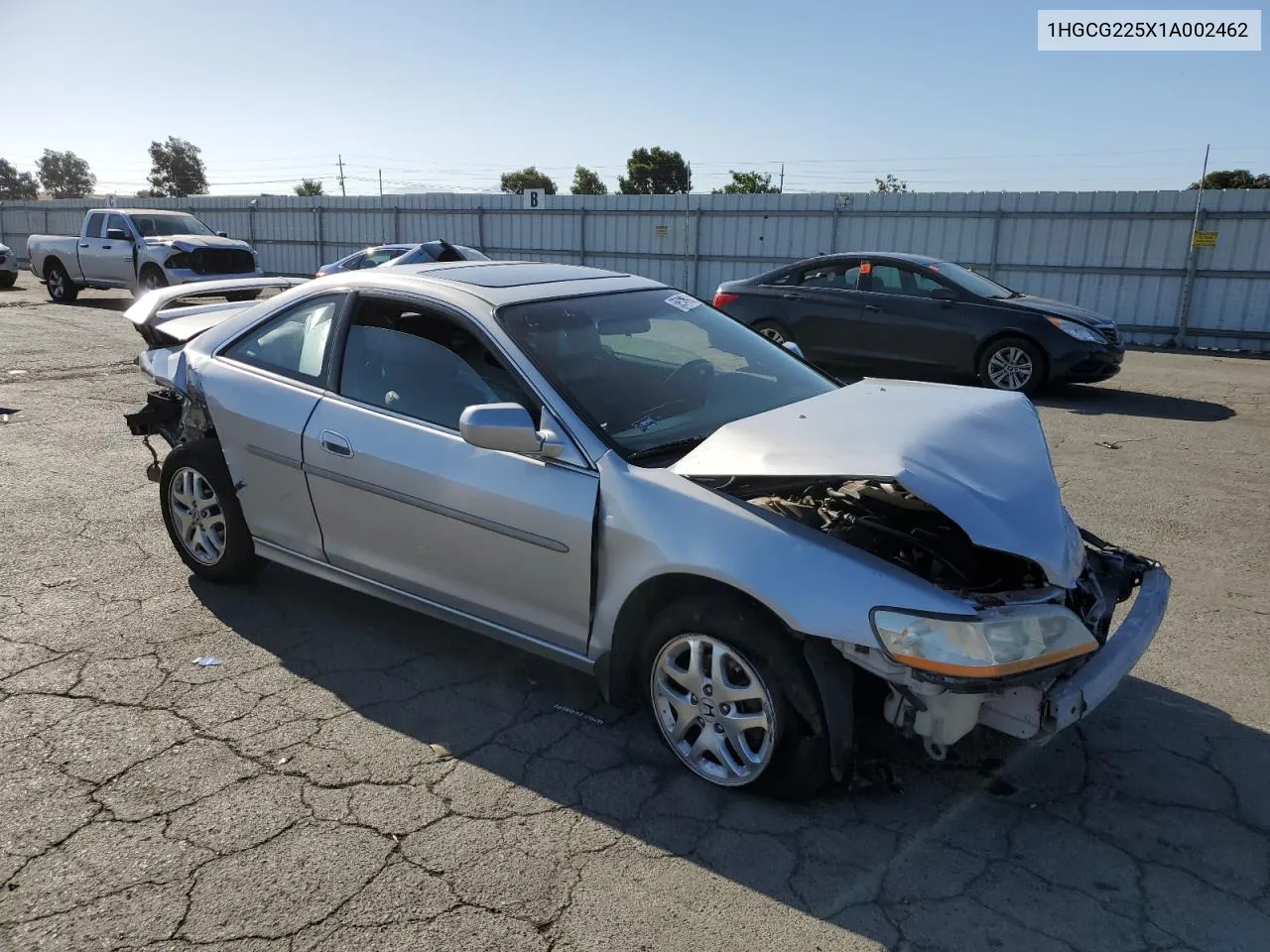 2001 Honda Accord Ex VIN: 1HGCG225X1A002462 Lot: 69246924