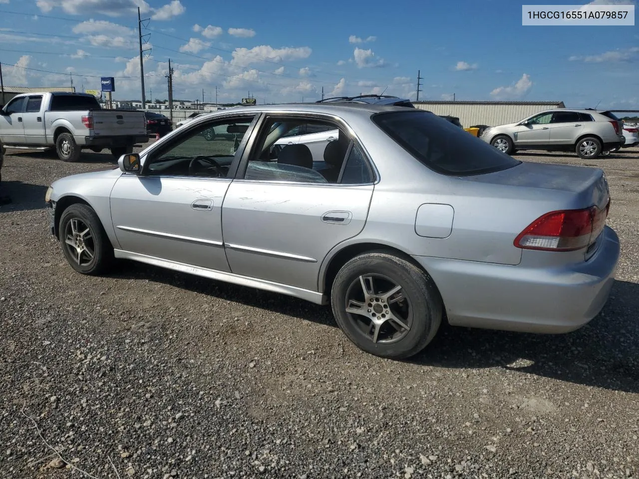 2001 Honda Accord Ex VIN: 1HGCG16551A079857 Lot: 70316924