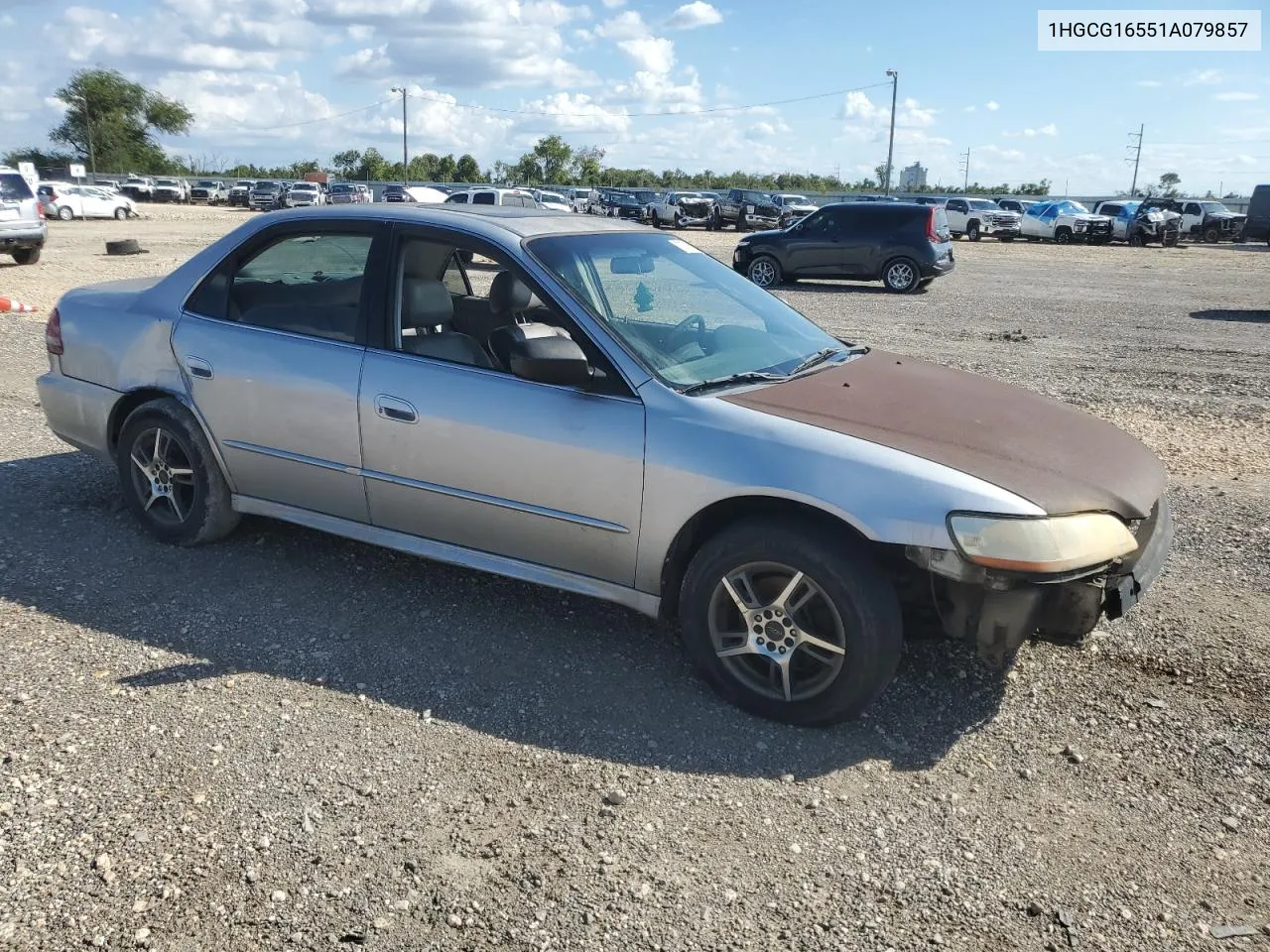 2001 Honda Accord Ex VIN: 1HGCG16551A079857 Lot: 70316924