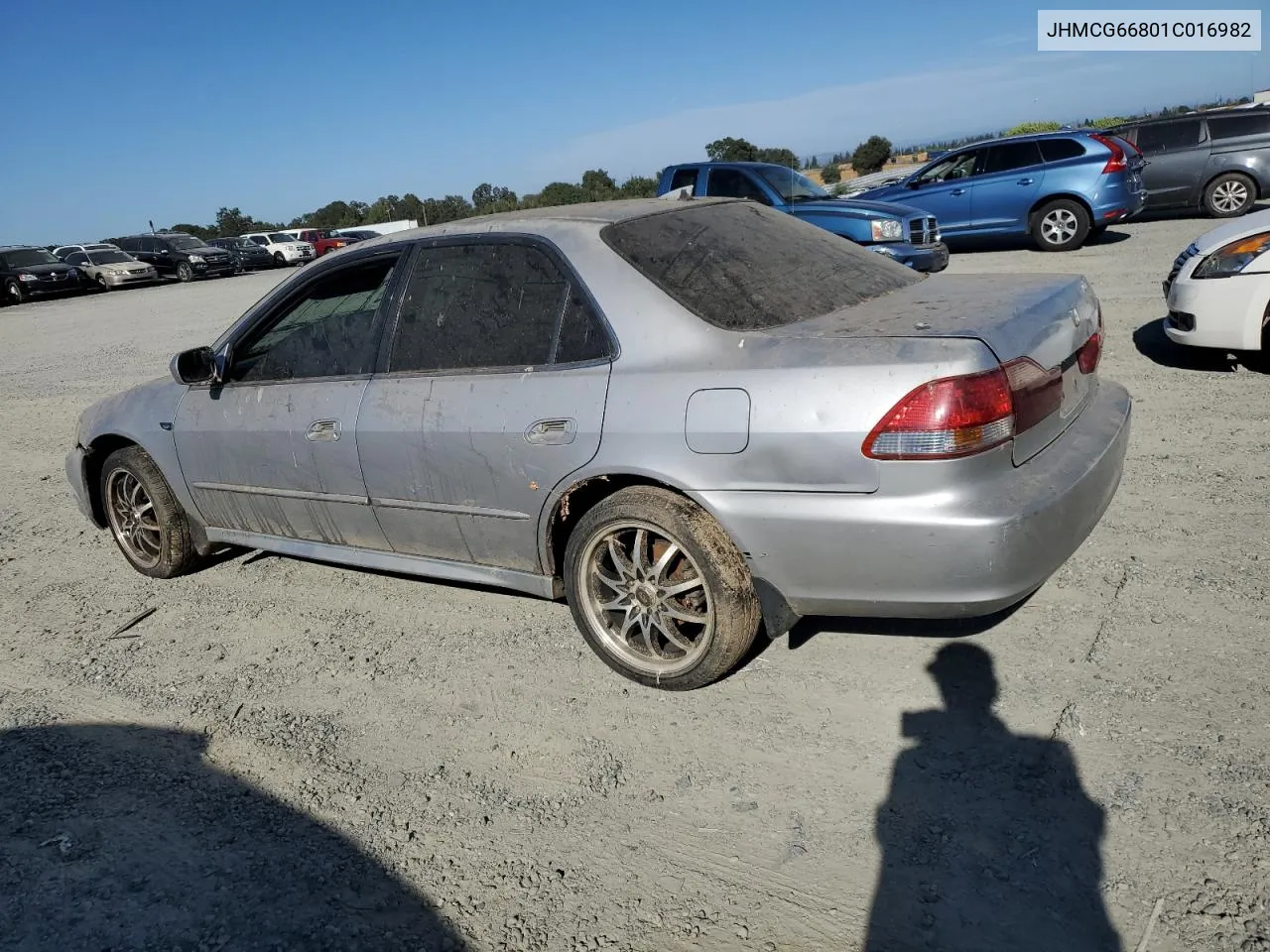 2001 Honda Accord Ex VIN: JHMCG66801C016982 Lot: 70844464