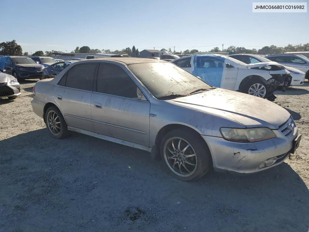 2001 Honda Accord Ex VIN: JHMCG66801C016982 Lot: 70844464