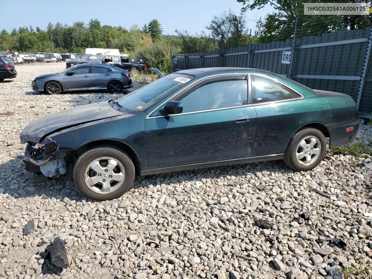 1HGCG32541A006125 2001 Honda Accord Ex