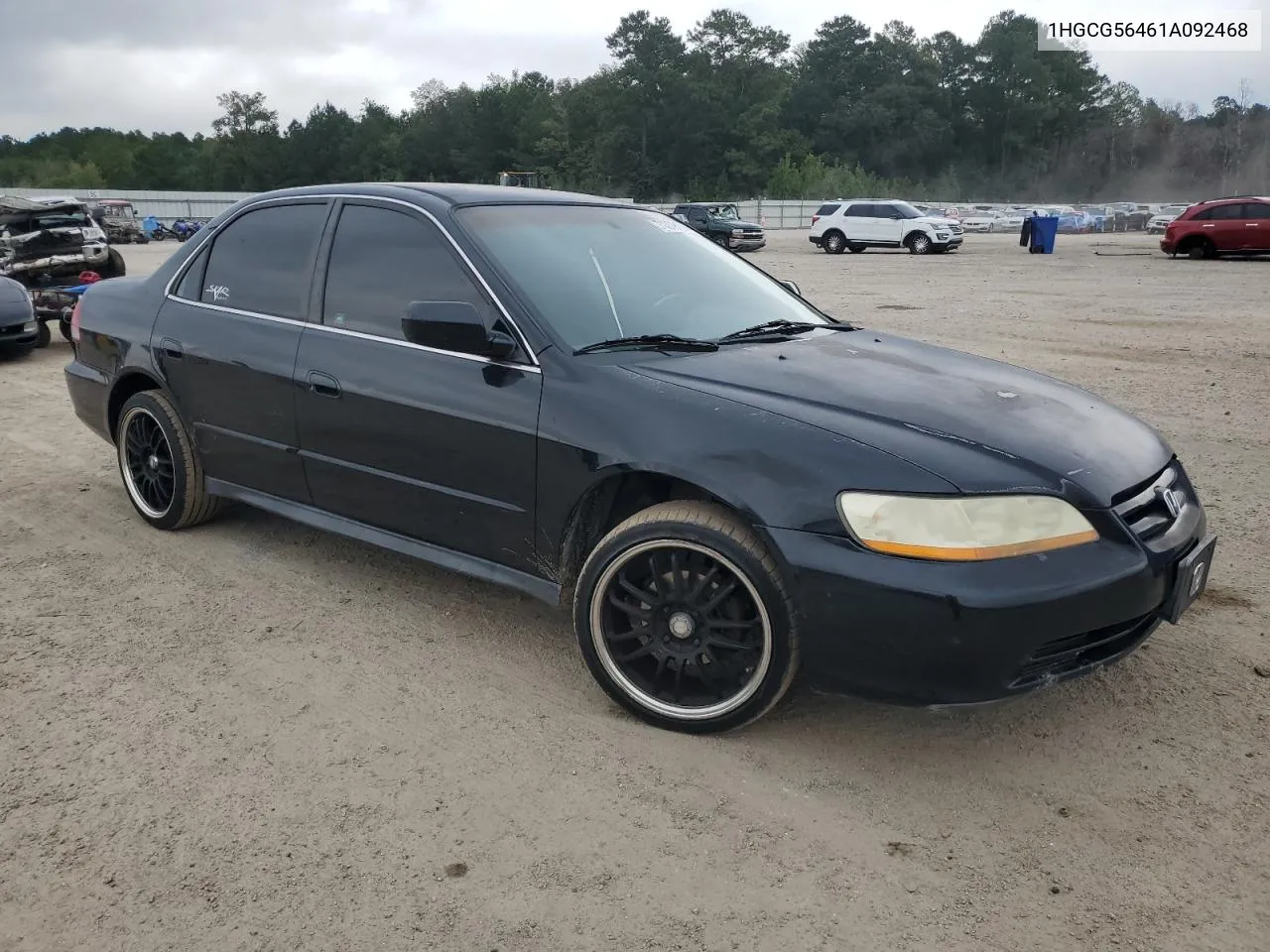 2001 Honda Accord Lx VIN: 1HGCG56461A092468 Lot: 71378184