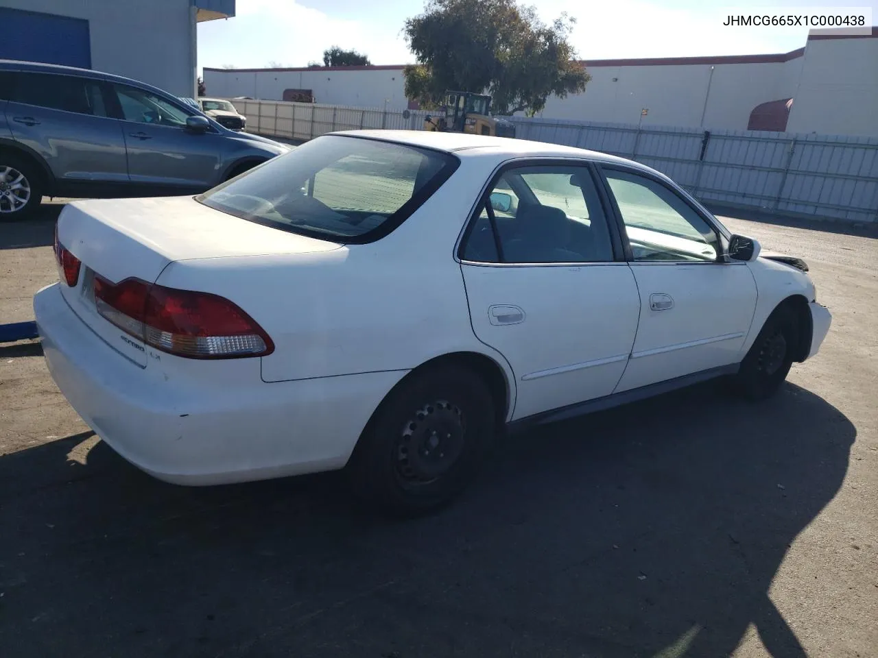 2001 Honda Accord Lx VIN: JHMCG665X1C000438 Lot: 71380314