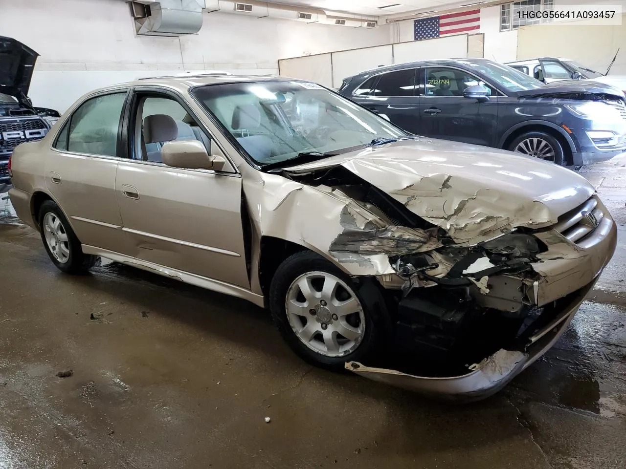 1HGCG56641A093457 2001 Honda Accord Ex