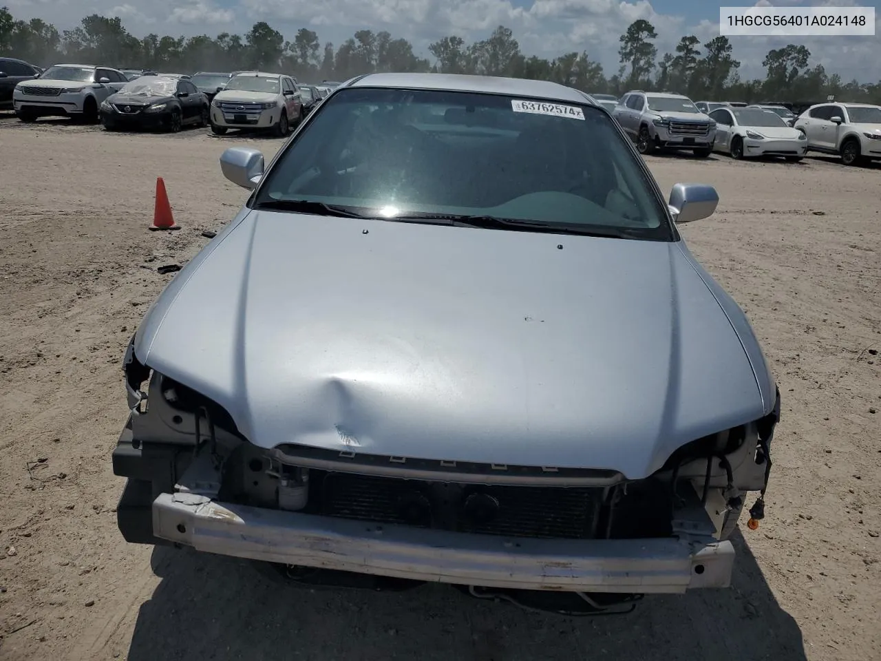 1HGCG56401A024148 2001 Honda Accord Lx