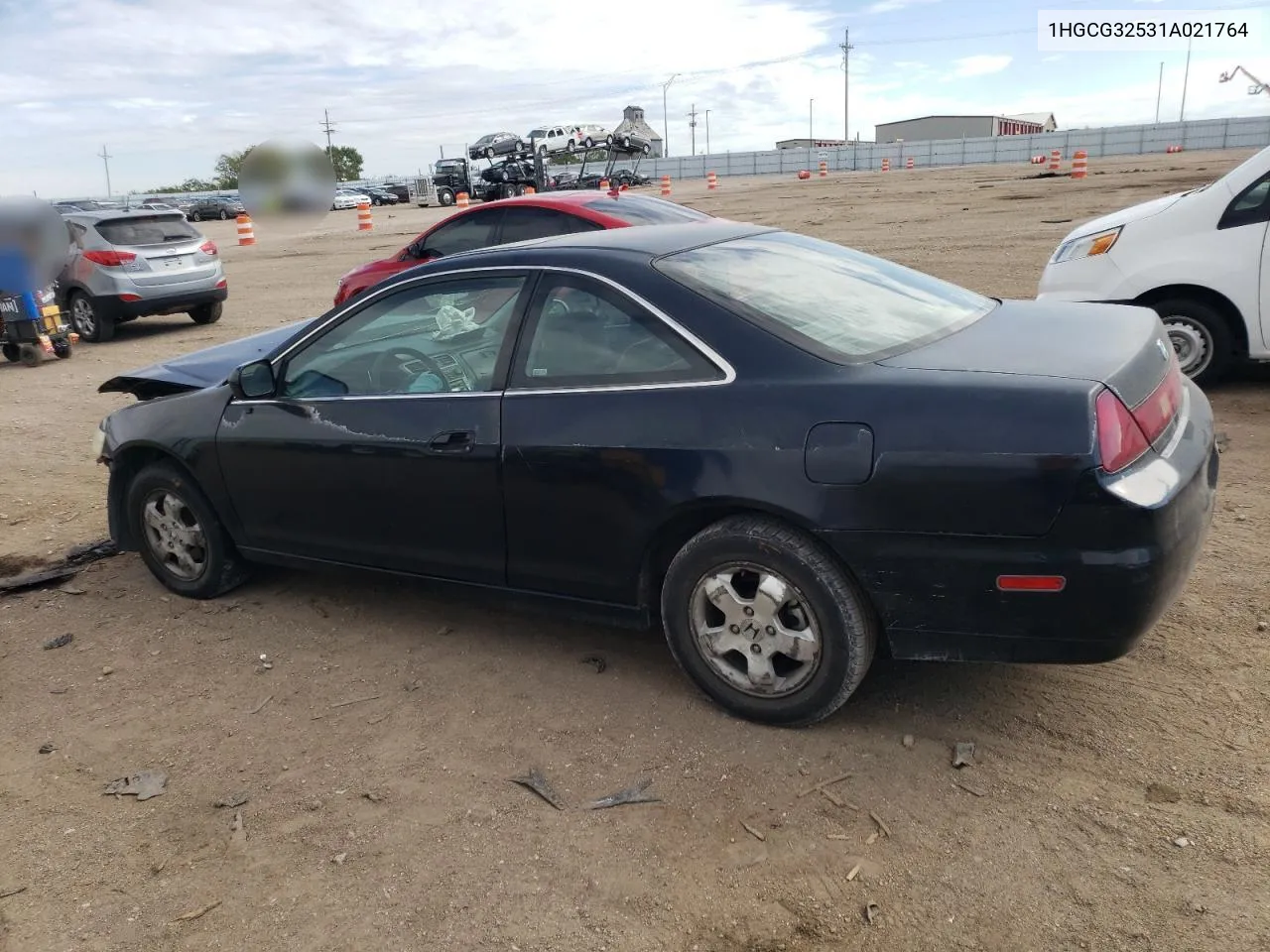 2001 Honda Accord Ex VIN: 1HGCG32531A021764 Lot: 72260424