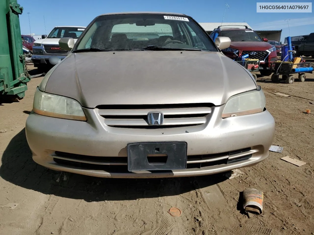 2001 Honda Accord Lx VIN: 1HGCG56401A079697 Lot: 72285574