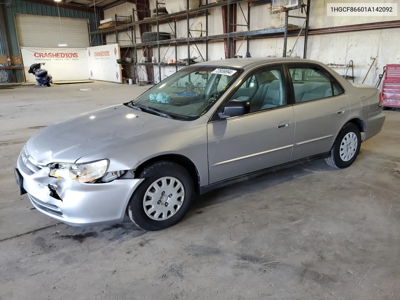 2001 Honda Accord Value VIN: 1HGCF86601A142092 Lot: 72809894