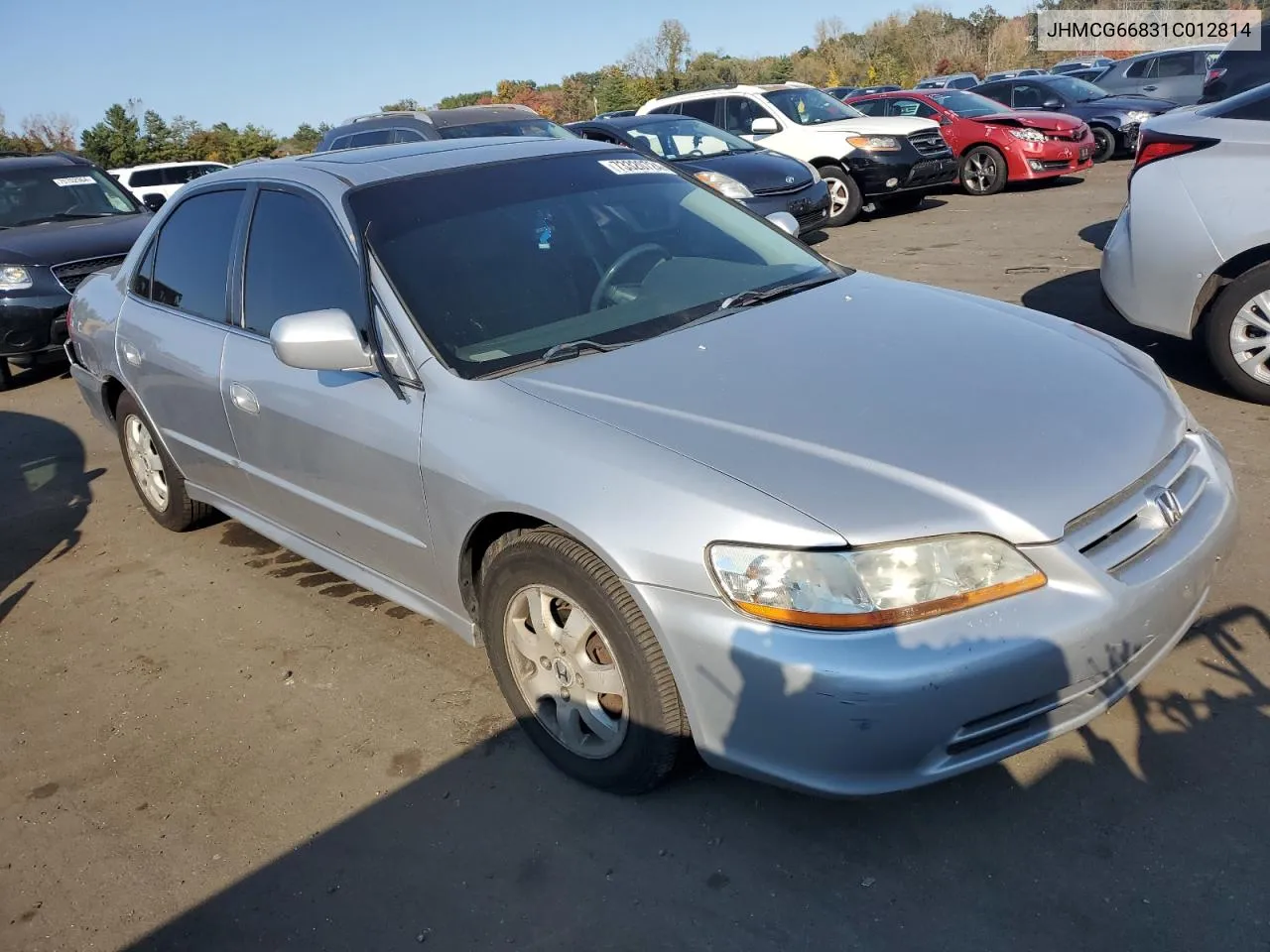 2001 Honda Accord Ex VIN: JHMCG66831C012814 Lot: 73320724