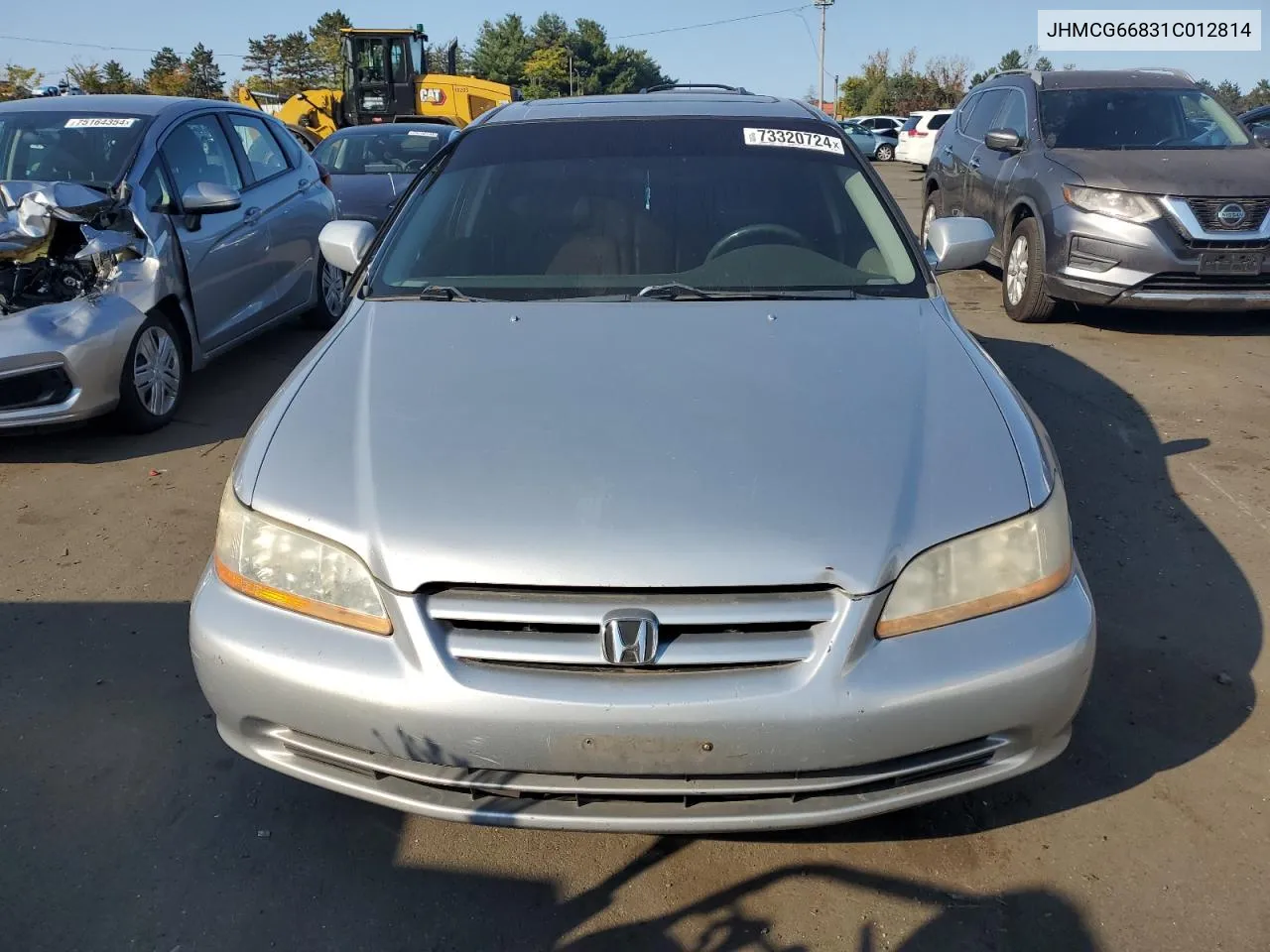 2001 Honda Accord Ex VIN: JHMCG66831C012814 Lot: 73320724