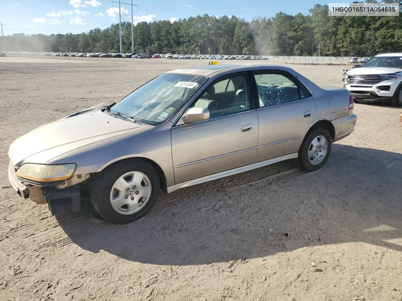 2001 Honda Accord Ex VIN: 1HGCG16511A054535 Lot: 73334344