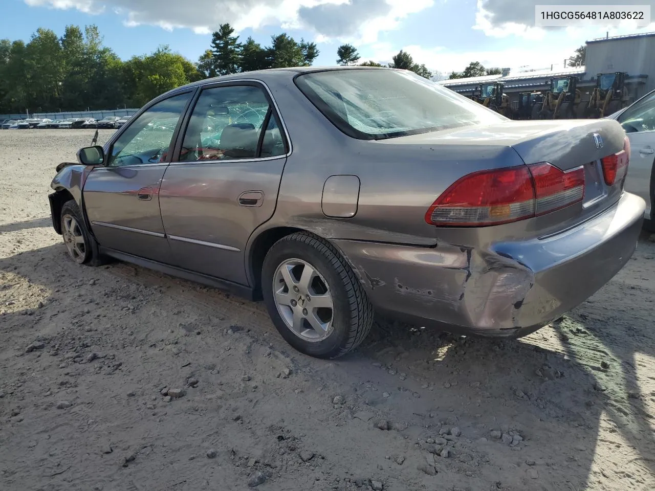 2001 Honda Accord Lx VIN: 1HGCG56481A803622 Lot: 73642234