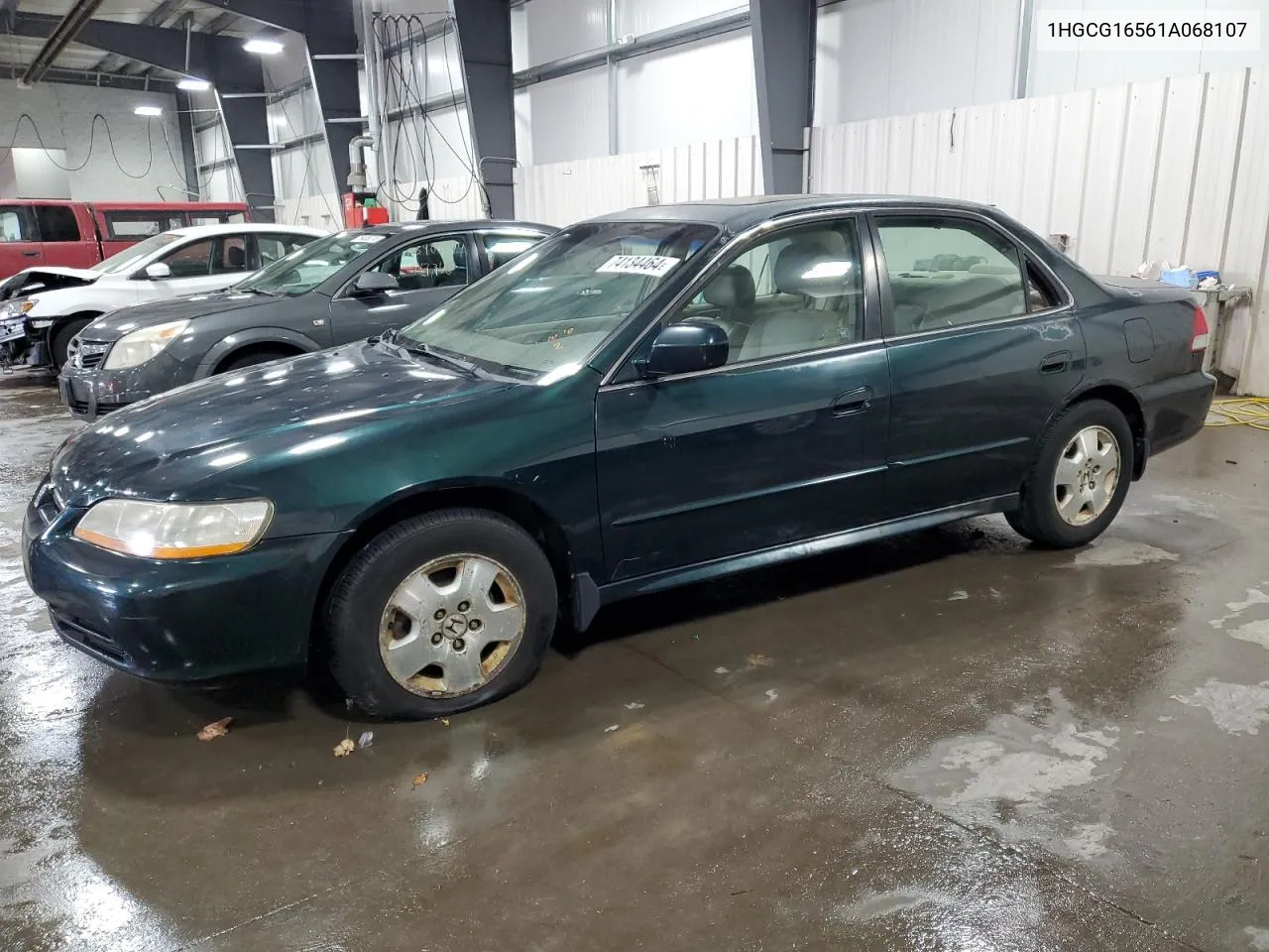 2001 Honda Accord Ex VIN: 1HGCG16561A068107 Lot: 74134464