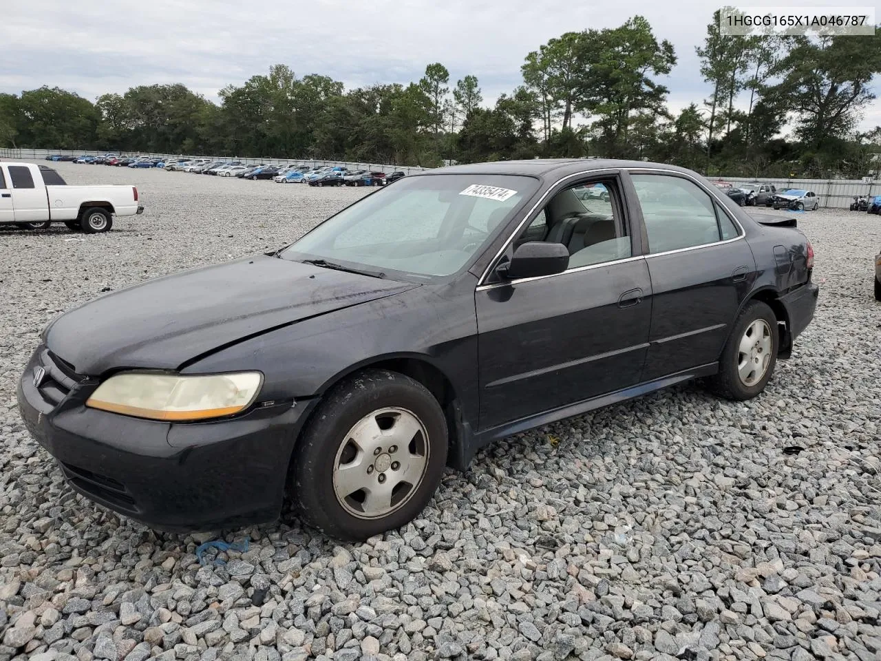 2001 Honda Accord Ex VIN: 1HGCG165X1A046787 Lot: 74335474