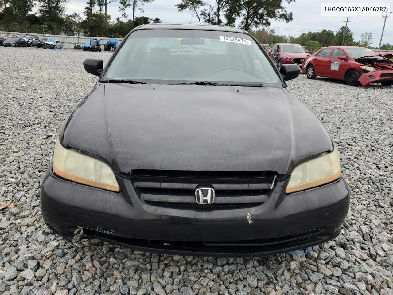 2001 Honda Accord Ex VIN: 1HGCG165X1A046787 Lot: 74335474