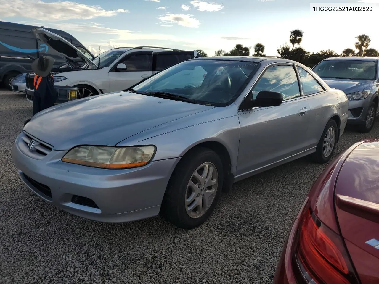 1HGCG22521A032829 2001 Honda Accord Ex